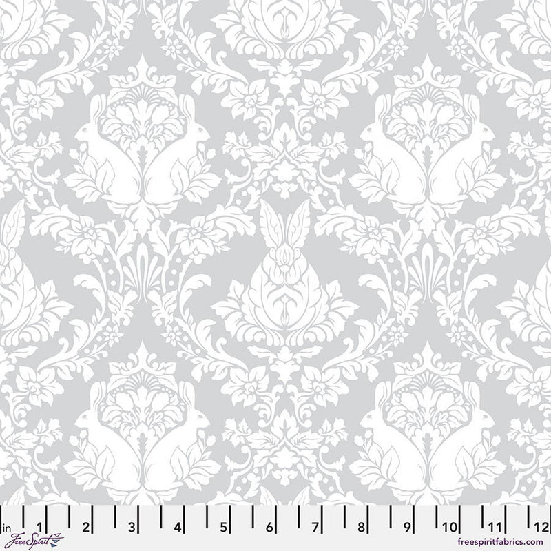 Tula Pink True Colors - Ghost Bunny: Whisper
