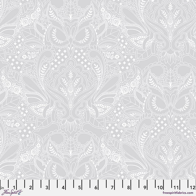 Tula Pink True Colors - Ghost Owl: Whisper