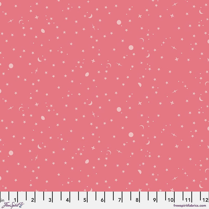 Tula Pink True Colors - Space Sprinkles: Sunburn