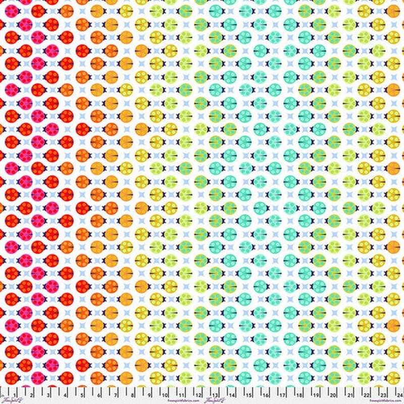 Tula Pink True Colors - (Minky) Painted Ladies - Glow