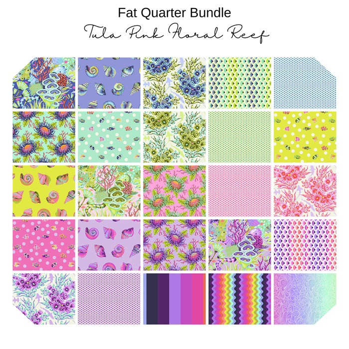 Floral Reef by Tula Pink (25) - Fat Quarter Bundle