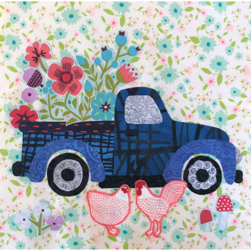 Pattern: Whatevers! #37 Flower Truck by Laura Heine