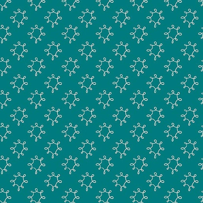 Wishflower by Rachel Rossi - Dandy Dark Teal