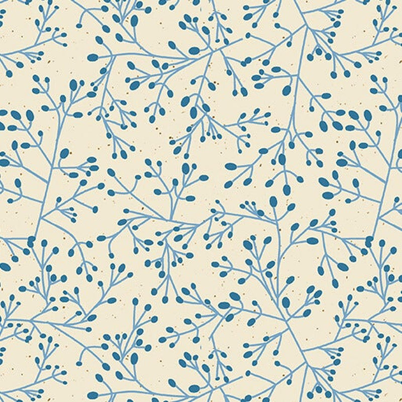 Wishflower by Rachel Rossi - Tallium Tangle Blue