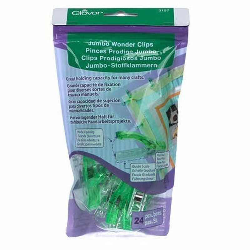 Wonder Clips Jumbo 24 ct