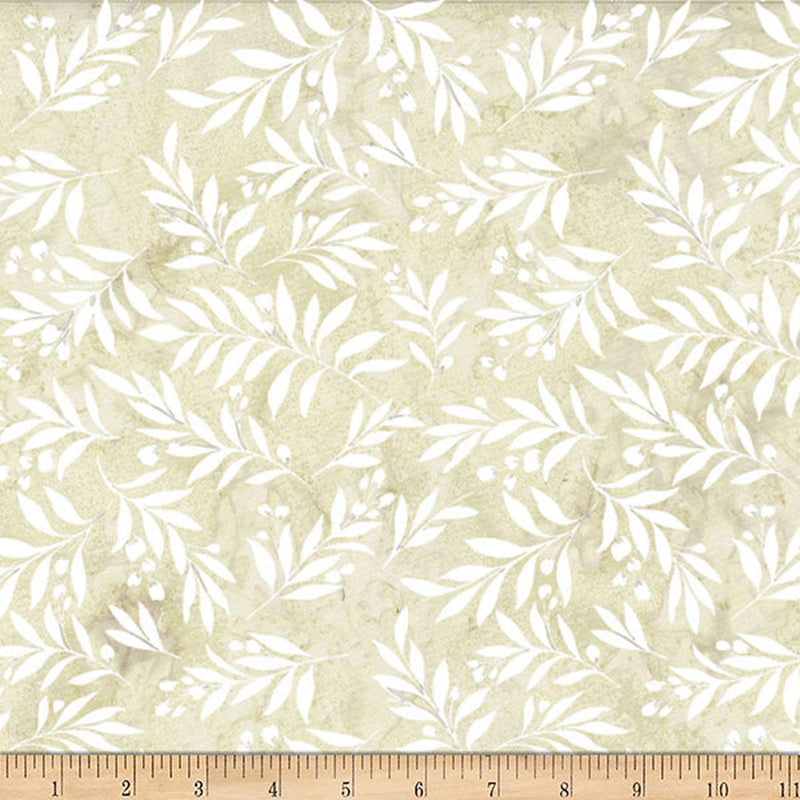 Bali Batik - Leafy - Papyrus