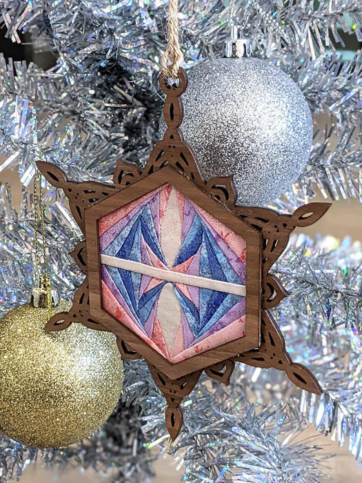 OCTOBER PREORDER -- Christmas Snowflake Ornament Kit