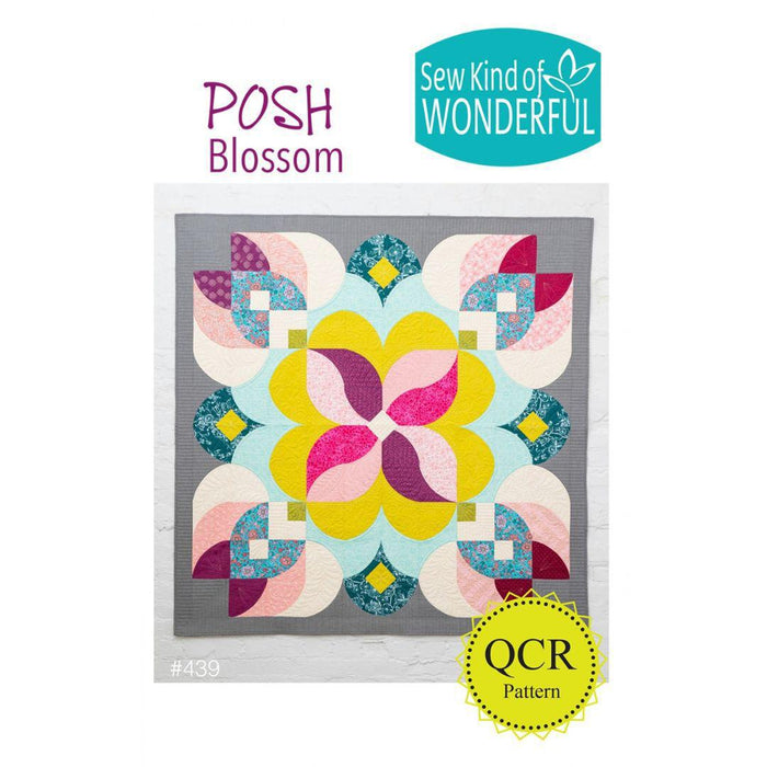 JANUARY PREORDER -- Posh Blossom Quilt Pattern