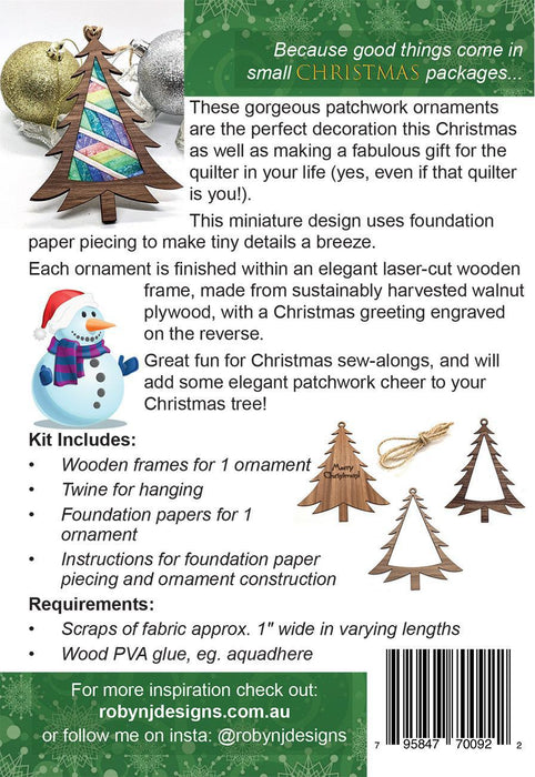 OCTOBER PREORDER -- Christmas Tree Ornament Kit