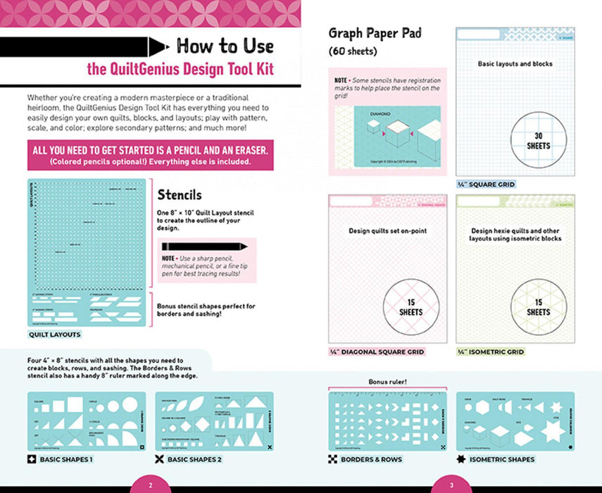 QuiltGenius Design Tool Kit