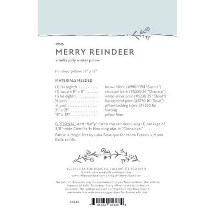Pattern: Merry Reindeer