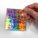 Dutchmans Puzzle Quilt Holographic Sticker Gifts
