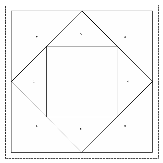 Economy Block Foundation Paper Piecing Free PDF Pattern