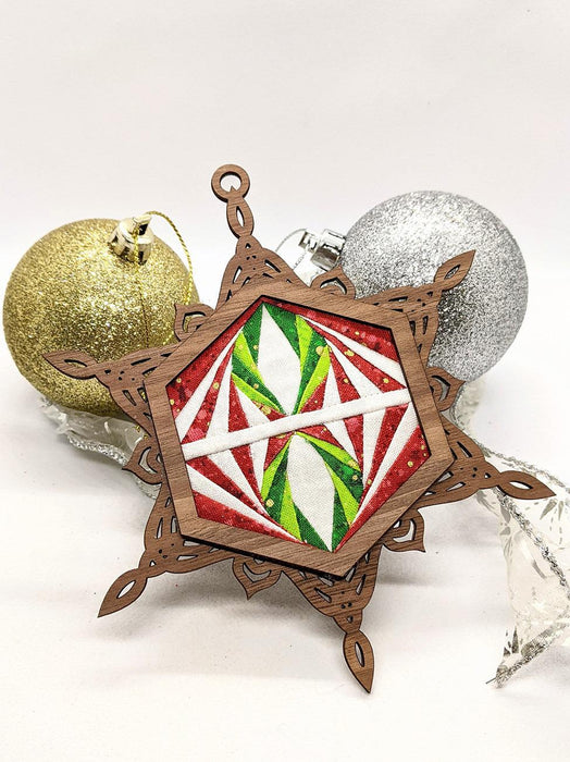 OCTOBER PREORDER -- Christmas Snowflake Ornament Kit