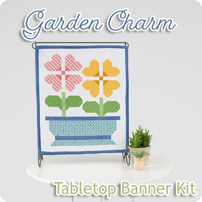 Kit: Garden Charm Tabletop Banner Kit Riley Blake Designs (12" x 14")