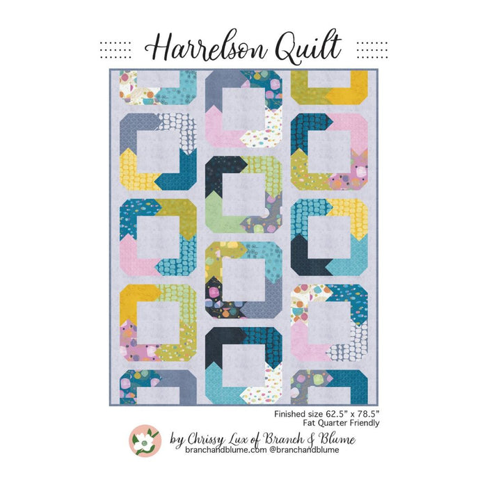 Harrelson Quilt Pattern by Branch & Blume