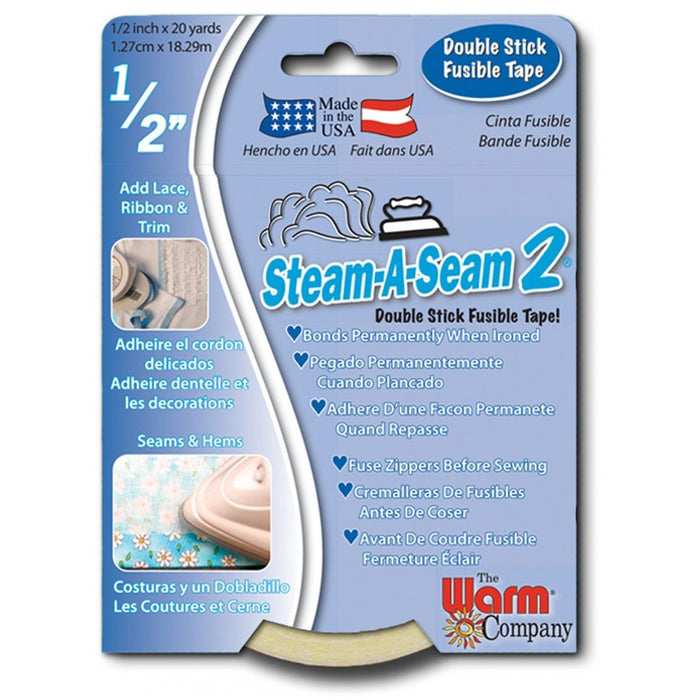 SEPTEMBER PREORDER -- Steam-A-Seam 2 1/2" Fusible Tape