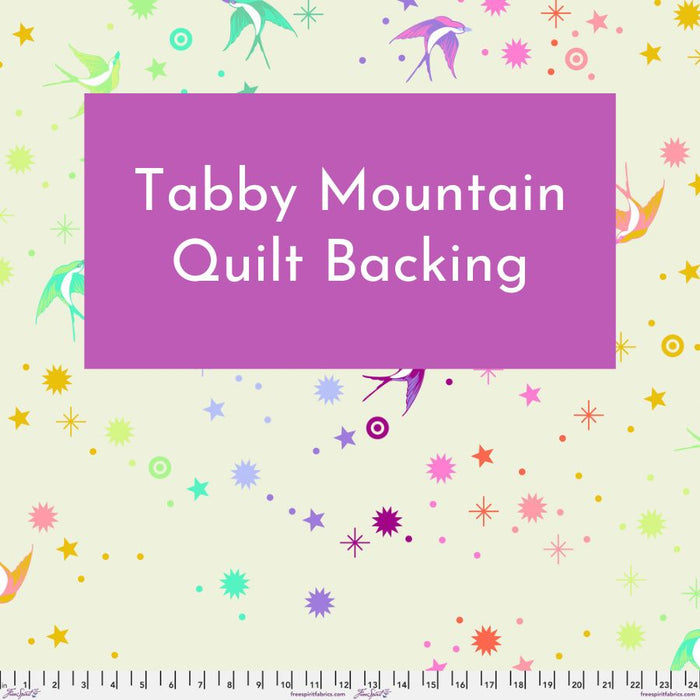 JULY PREORDER -- Tabby Mountain Quilt Kit Backing