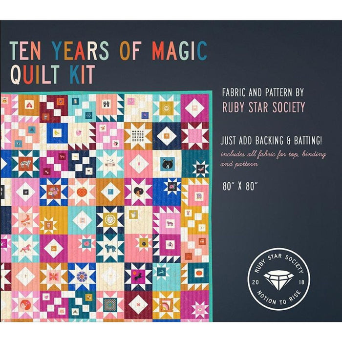 MAY PREORDER -- Ten Years of Magic Quilt Kit