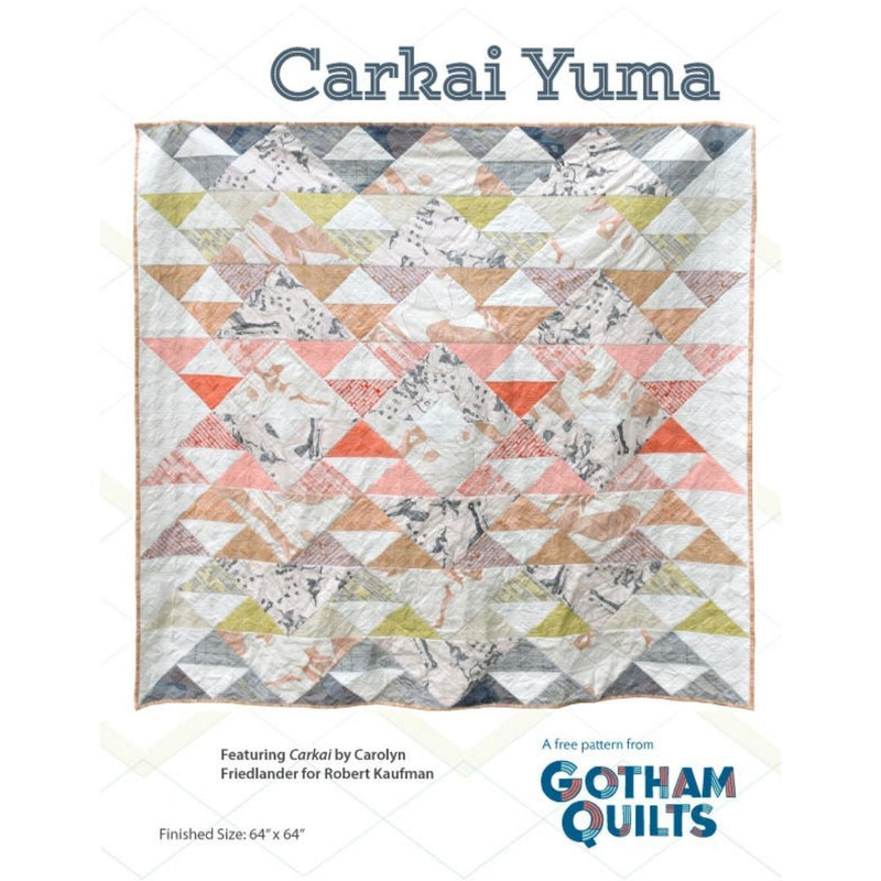 Carkai Yuma Free Pdf Quilt Pattern Web