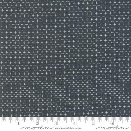 Boro Foundations Charcoal Fabric