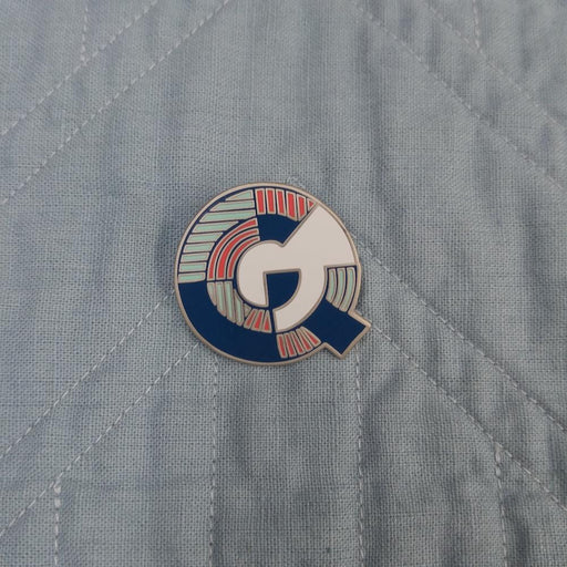 Gotham Quilts Enamel Logo Pin Gifts