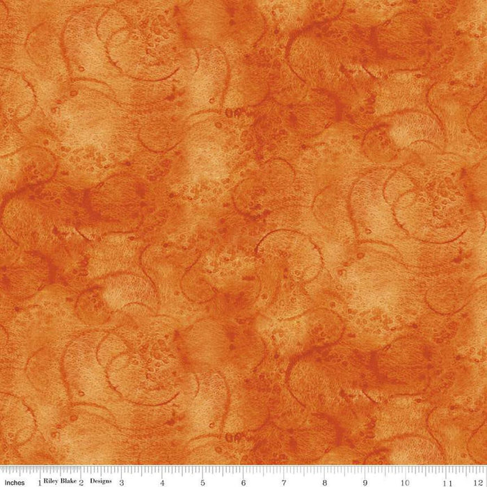 Painters Swirl in Orange