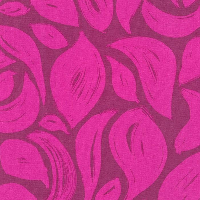Petals In Fuchsia Fabric
