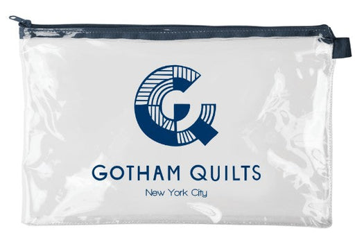Gotham Quilts Large Vinyl Project Bag Gifts