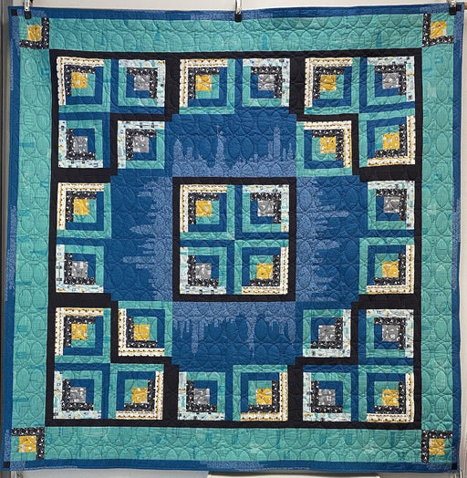 Gramercy Park Quilt Kit Featuring My Nyc Kits