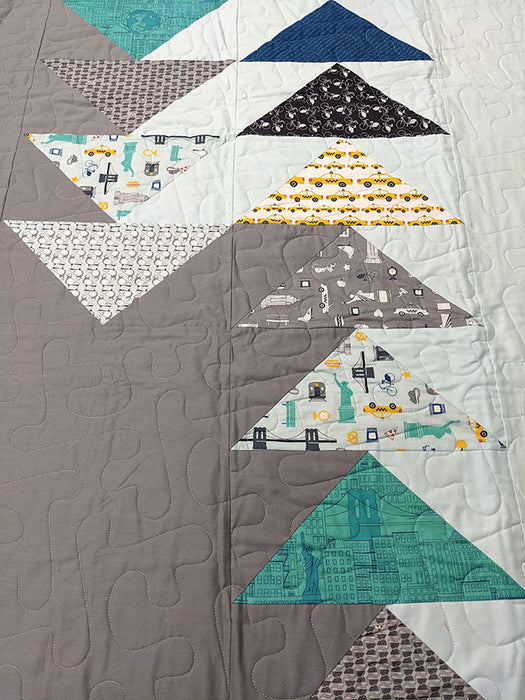 Upside Quilt Kit Featuring My Nyc Kits