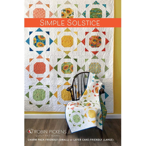 Simple Solstice Quilt Pattern By Robin Pickens Patterns
