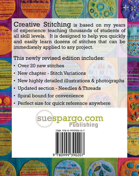 Creative Stitching Second Edition By Sue Spargo Books