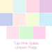 August 2021 Preorder -- Tula Pink Solids Unicorn Poop Fat Quarter Bundle Precuts